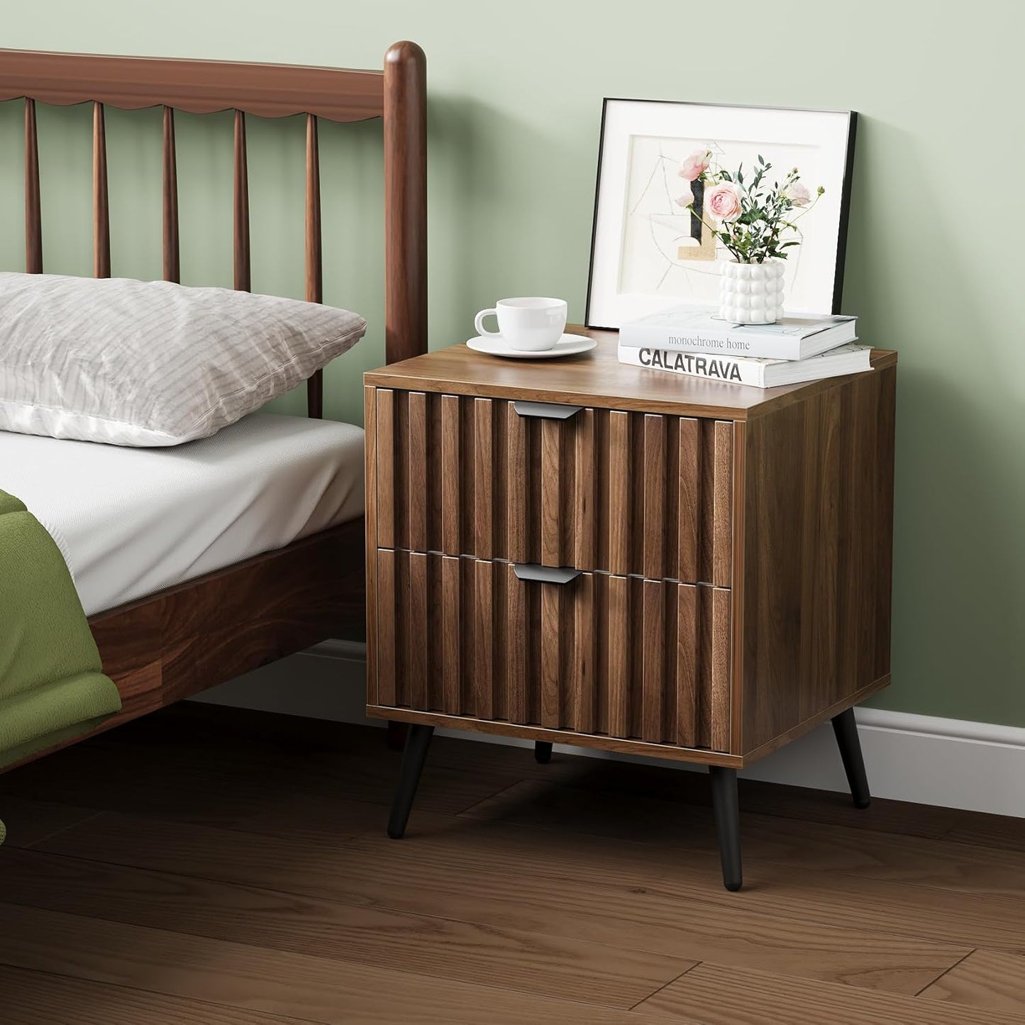 Smart FENDEE Bedroom Nightstand