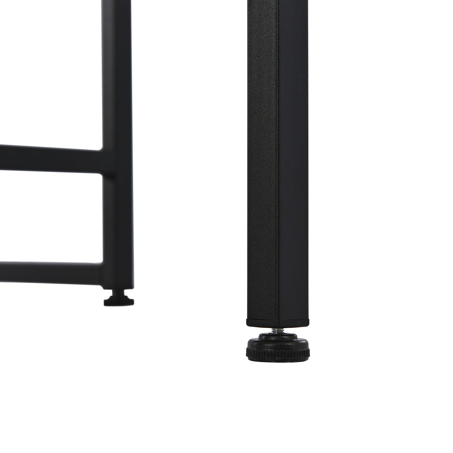 U-shaped Computer Desk, Industrial Corner Writing Desk with CPU Stand, Gaming Table Workstation Desk for Home Office