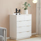 Algherohein Small Dresser with Drawer, Dressers for Bedroom,Fluted Design