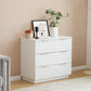 Algherohein Small Dresser with Drawer, Dressers for Bedroom,Fluted Design