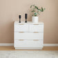Algherohein Small Dresser with Drawer, Dressers for Bedroom,Fluted Design