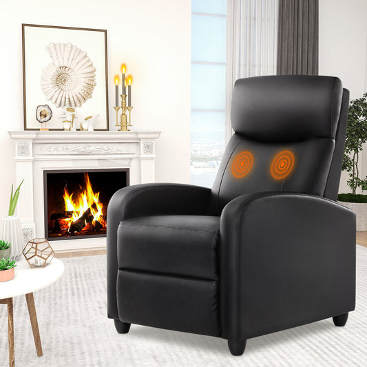 Smart FENDEE Modern Recliner Chair Full Body Massage Chair with Heating, Home,Office