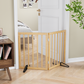 Smart FENDEE Bamboo Dog Gates for Doorways,2 Panels