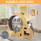 Smart FENDEE Cat Exercise Wheel Wood Treadmill with Carpeted Runway Kitty Sport Toy for Indoor