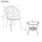 Algherohein Outdoor Patio Table and Chairs,Rattan Patio Furniture Sets