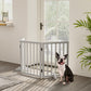 Semiocthome Ultra Wide Foldable Pet Gate for Doorway,Freestanding Dog Gates for Stairs