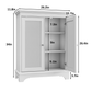 Smuxee Bathroom Storage with Bathroom Shelf