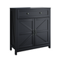 Smuxee Farmhouse Kitchen Sideboard Cabinet,Accent Cabinet with Drawer and Adjustable Shelf