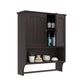 Semiocthome Over The Toilet Storage Wall Medicine Cabinet with 2 Doors and Adjustable Shelves