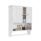 Semiocthome Over The Toilet Storage Wall Medicine Cabinet with 2 Doors and Adjustable Shelves