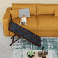 Wooden Folding Pet Ramp for Dog Cat with Carpet