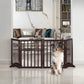 Algherohein Foldable Extra Wide Dog Gates for Indoor Doorways 24"