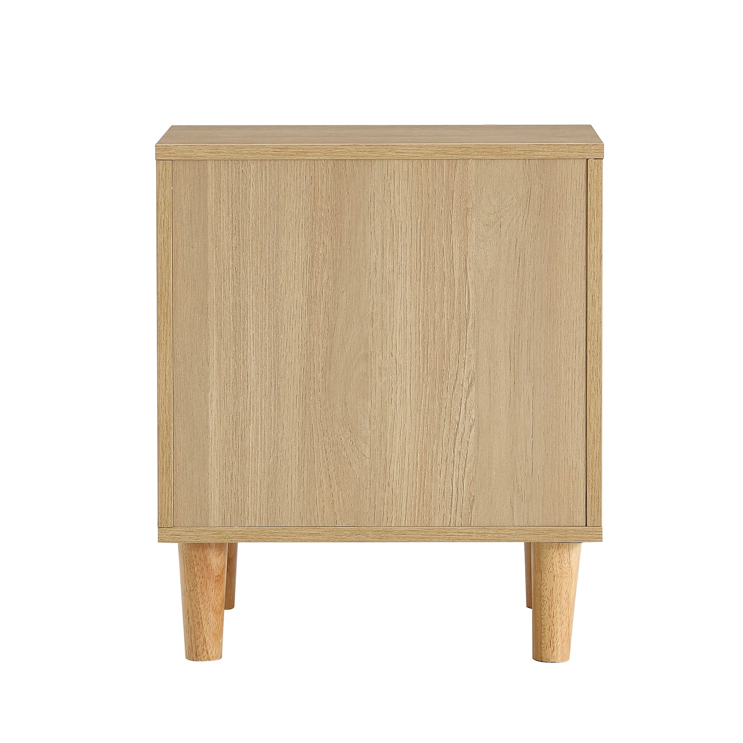 Modern simple storage cabinet bedside cabinet rattan bedside cabinet Small household furniture bedside table