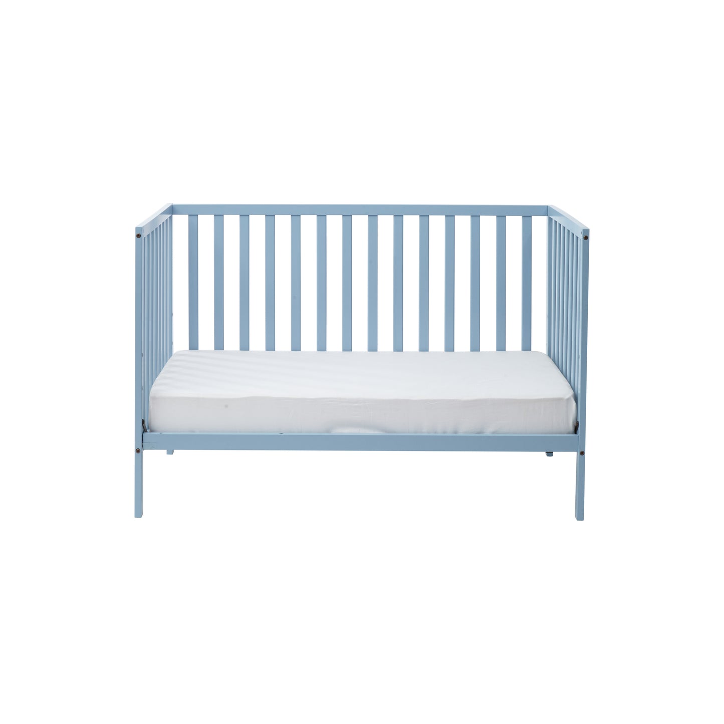 Palmer 3-in-1 Convertible Island Crib Baby Blue