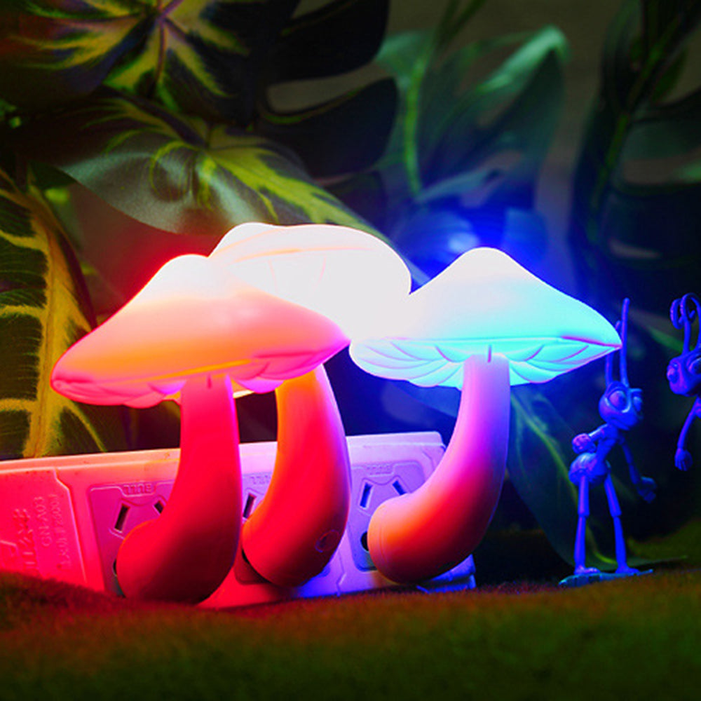 Mushroom Wall Socket LED Light