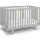 Semiocthome Livia 3-in-1 Convertible Island Crib Gray