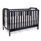 Semiocthome Celeste 3-in-1 Convertible Island Crib Black