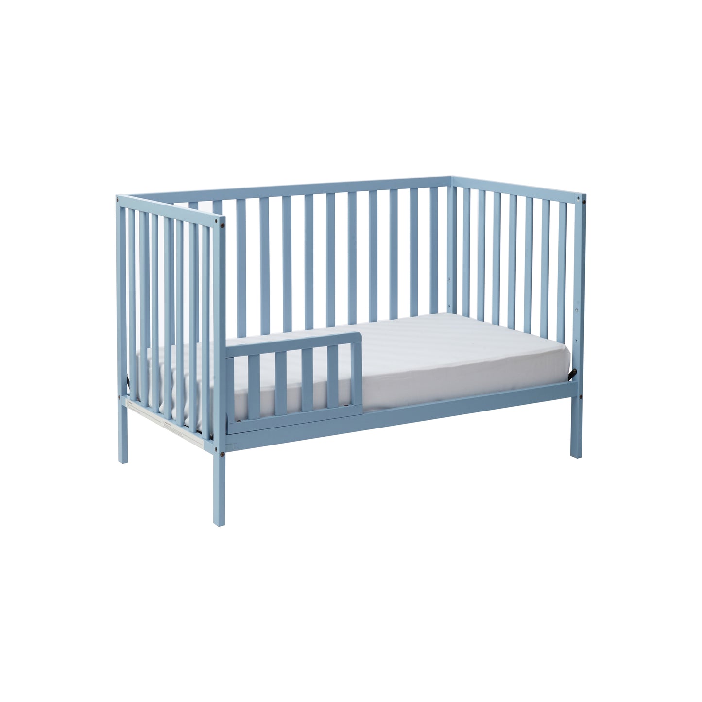 Palmer 3-in-1 Convertible Island Crib Baby Blue